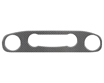Climate Control/Upper Dash Accent Trim Fits 2022-2024 Nissan Frontier by Tufskinz.com