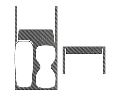 Center Console Accent Trim Fits 2022-2026 Nissan Frontier by Tufskinz.com