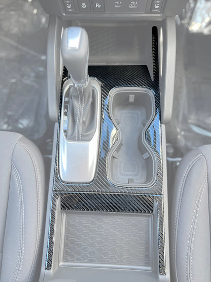 Center Console Accent Trim Fits 2022-2026 Nissan Frontier by Tufskinz.com