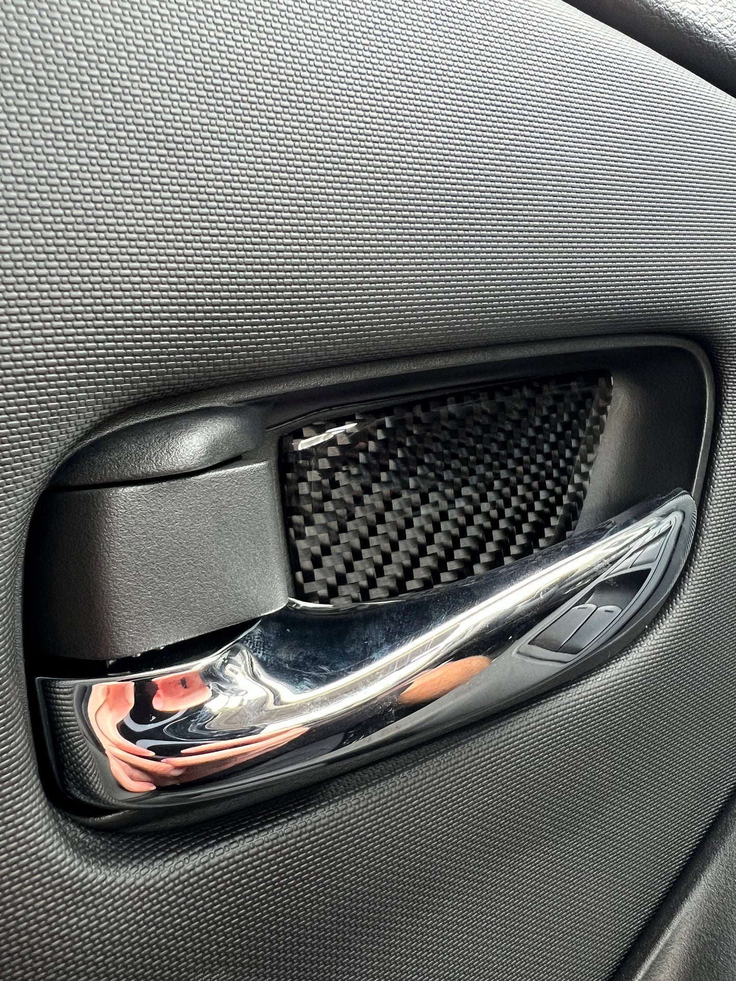 Interior Door Handle Inserts Fits 2022-2026 Nissan Frontier by Tufskinz.com