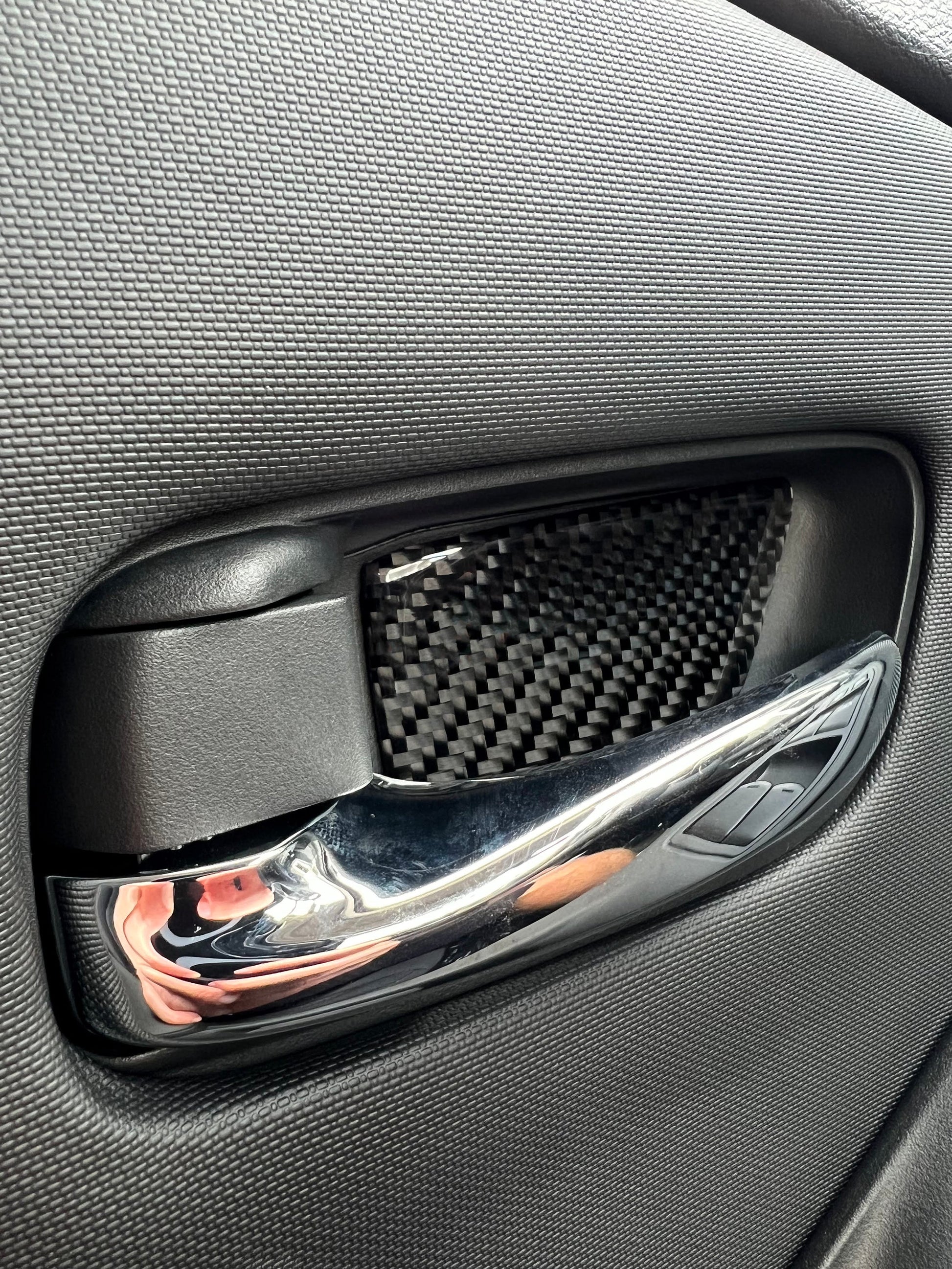 Interior Door Handle Inserts Fits 2022-2026 Nissan Frontier by Tufskinz.com