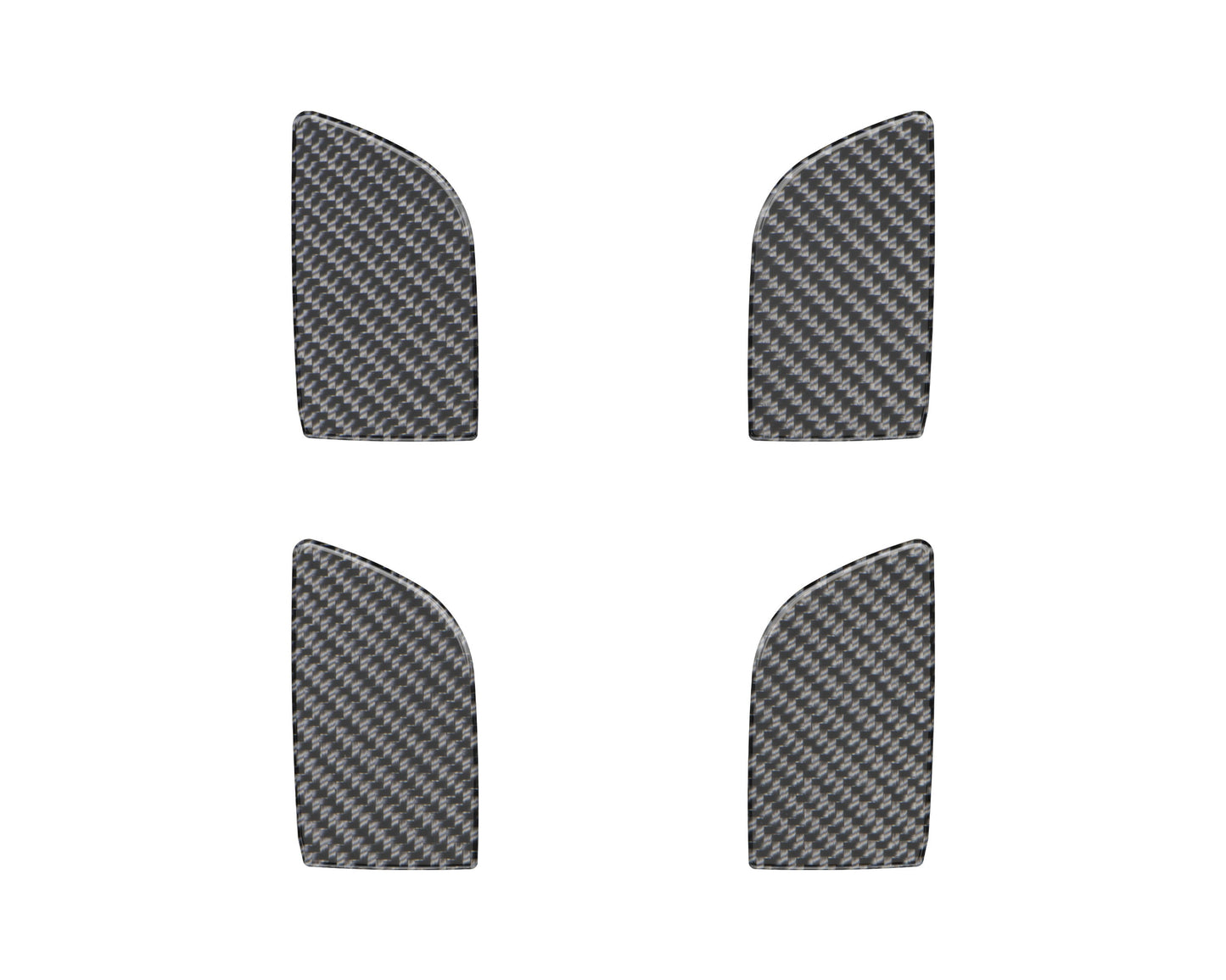 Interior Door Handle Inserts Fits 2022-2026 Nissan Frontier by Tufskinz.com