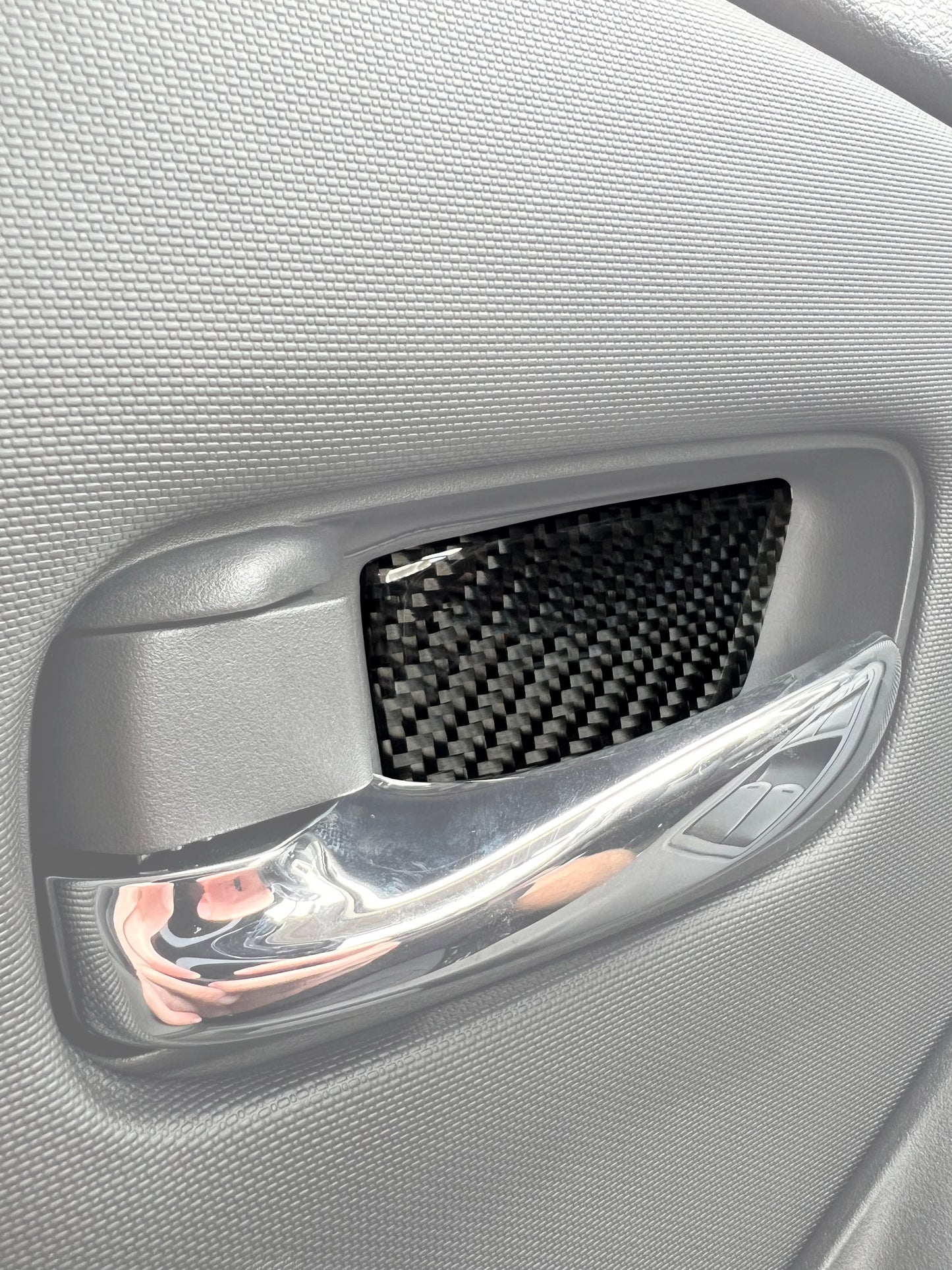 Interior Door Handle Inserts Fits 2022-2026 Nissan Frontier by Tufskinz.com