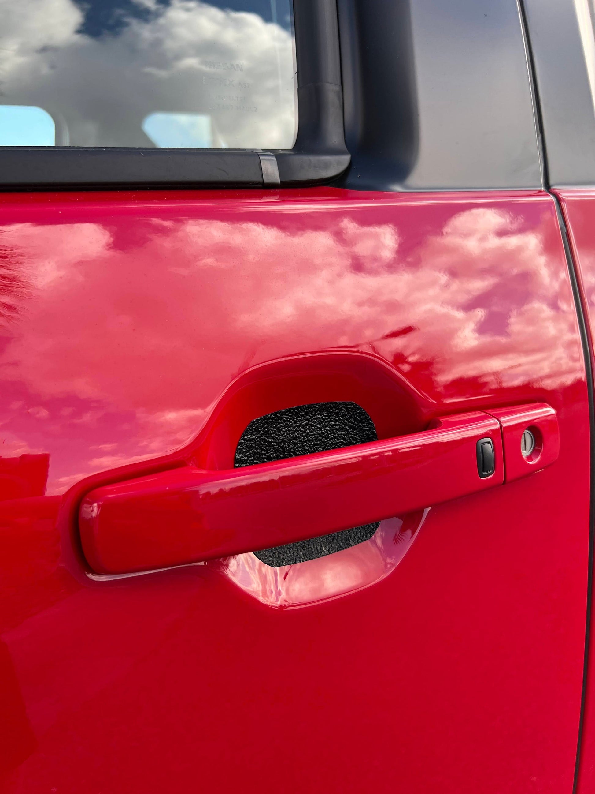 Exterior Door Handle Inserts Fits 2022-2026 Nissan Frontier by Tufskinz.com