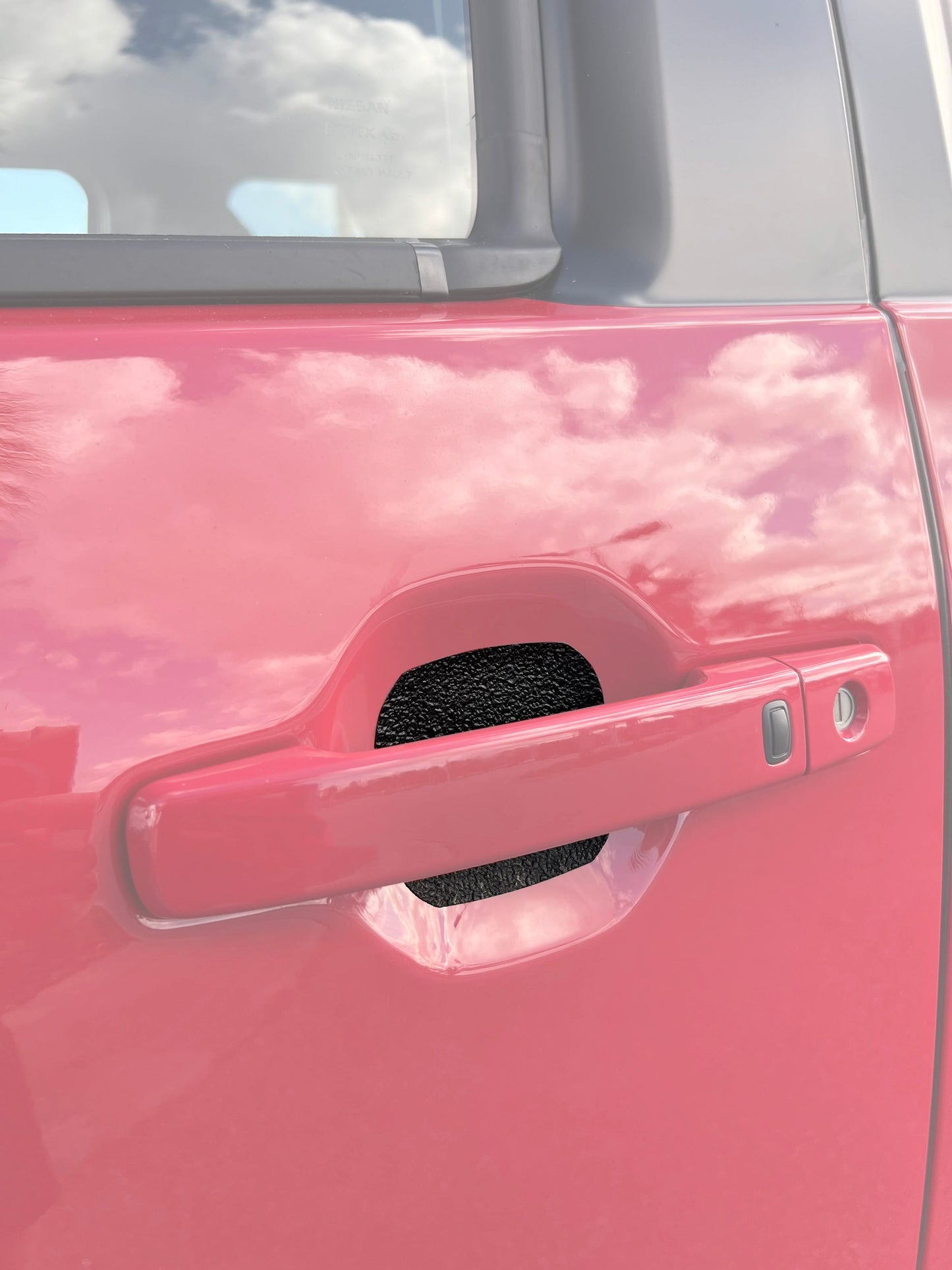 Exterior Door Handle Inserts Fits 2022-2026 Nissan Frontier by Tufskinz.com