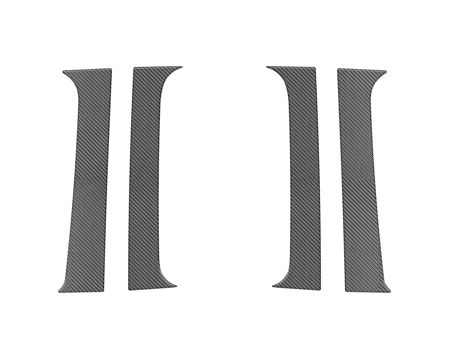 Door Pillars Accent Trim Fits 2022-2026 Nissan Frontier by Tufskinz.com