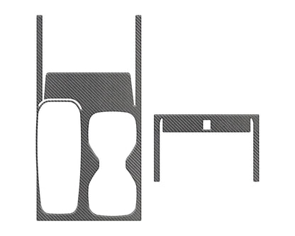 Center Console Accent Trim Fits 2022-2026 Nissan Frontier by Tufskinz.com
