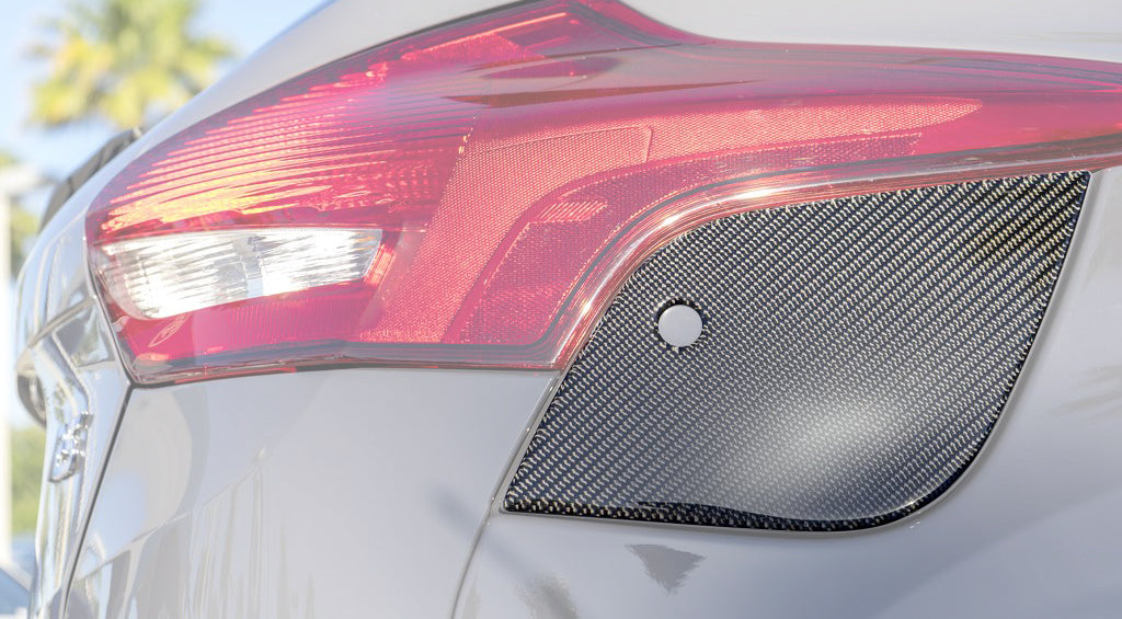 Fuel Lid Accent Overlay Fits 2015-2018 Ford Focus, RS, ST by Tufskinz.com
