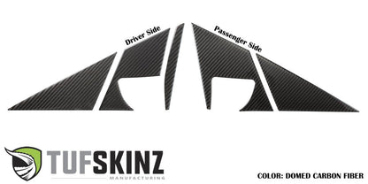 A-Door Pillar Overlays Fits 2012-2018 Ford Focus, RS, ST by Tufskinz.com