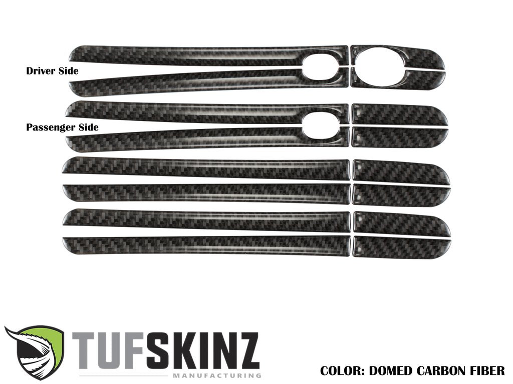 Door Handle Accent Trim Fits 2012-2018 Ford Focus, RS, ST by Tufskinz.com