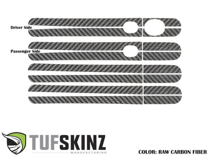 Door Handle Accent Trim Fits 2012-2018 Ford Focus, RS, ST by Tufskinz.com