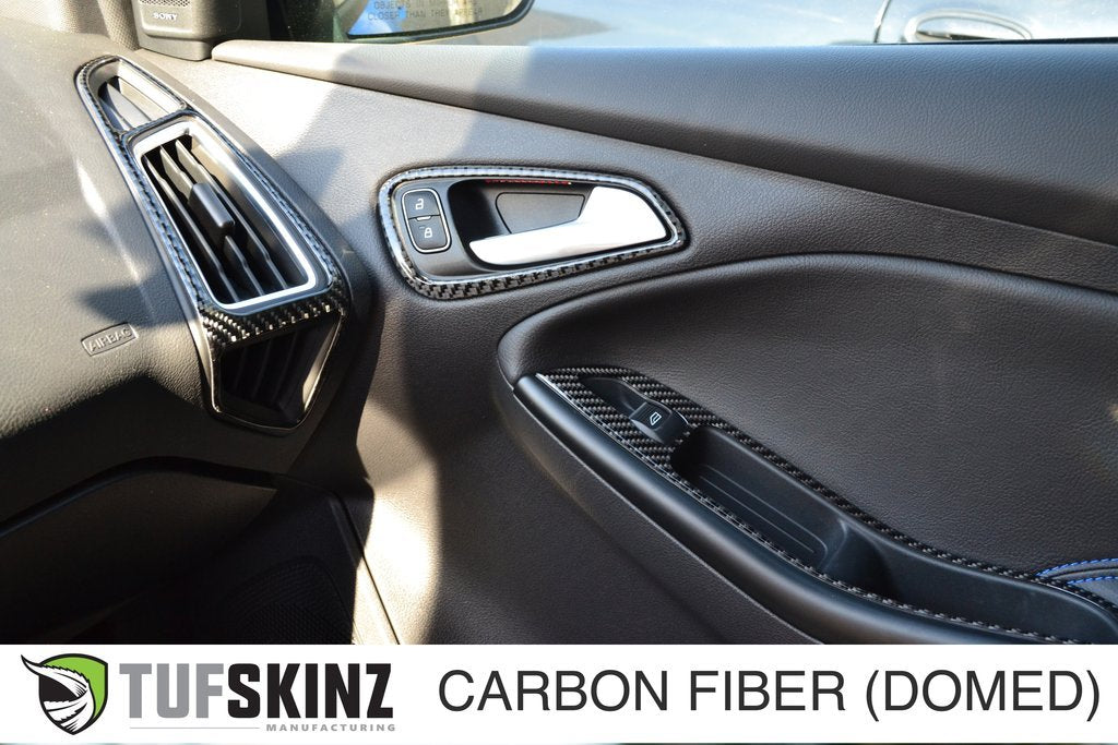 Front Interior Dash Kit Fits 2015-2018 Ford Focus, RS, ST by Tufskinz.com