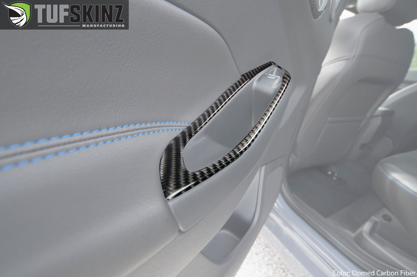 Interior Door Switch Panel Accent Trim Fits 2015-2018 Ford Focus by Tufskinz.com