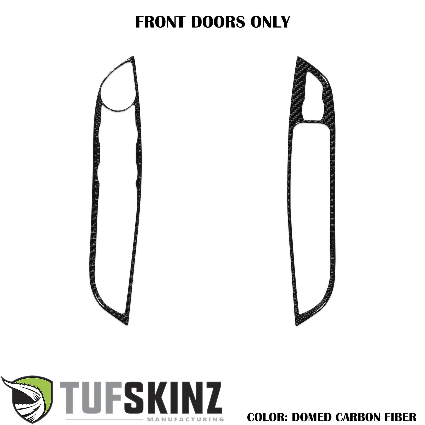 Interior Door Switch Panel Accent Trim Fits 2015-2018 Ford Focus by Tufskinz.com