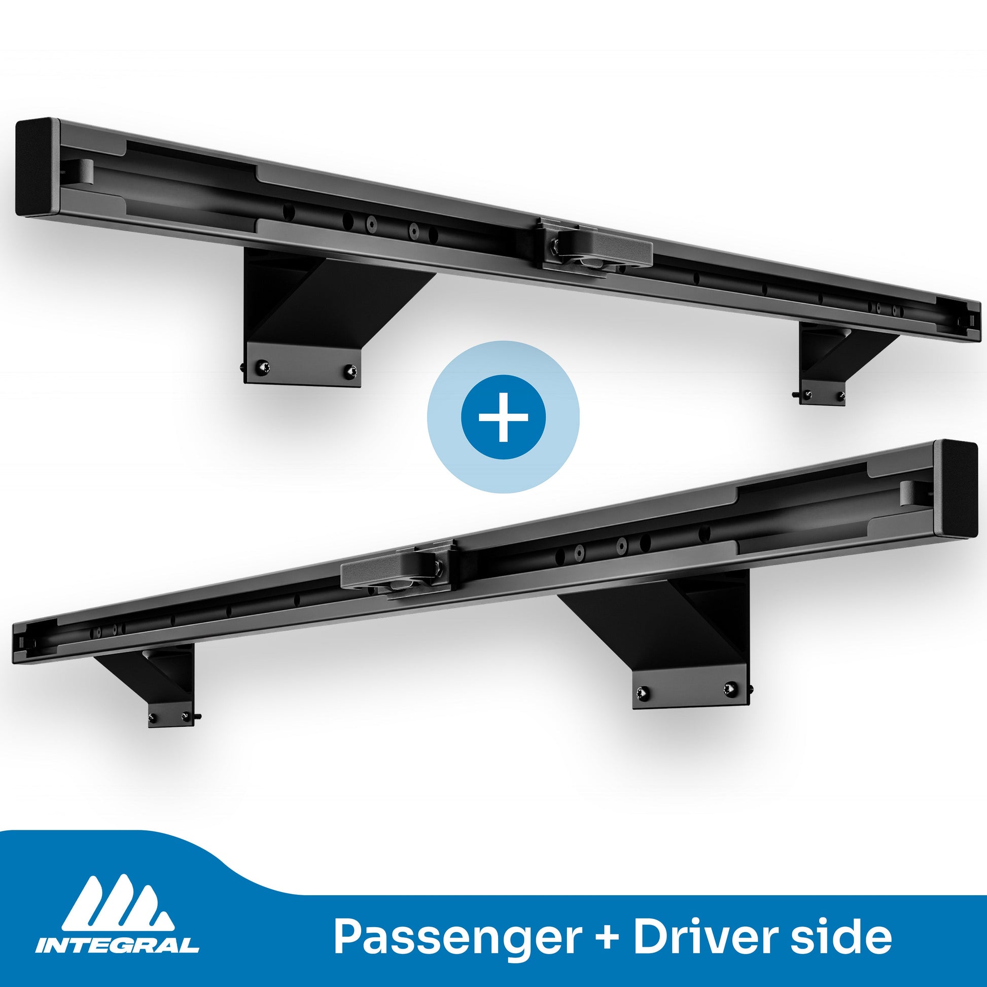 Integral Rails + Tie-down Cleats - Ford F150 & Raptor 2015+ (5.5' Bed Only) by Integral Truck