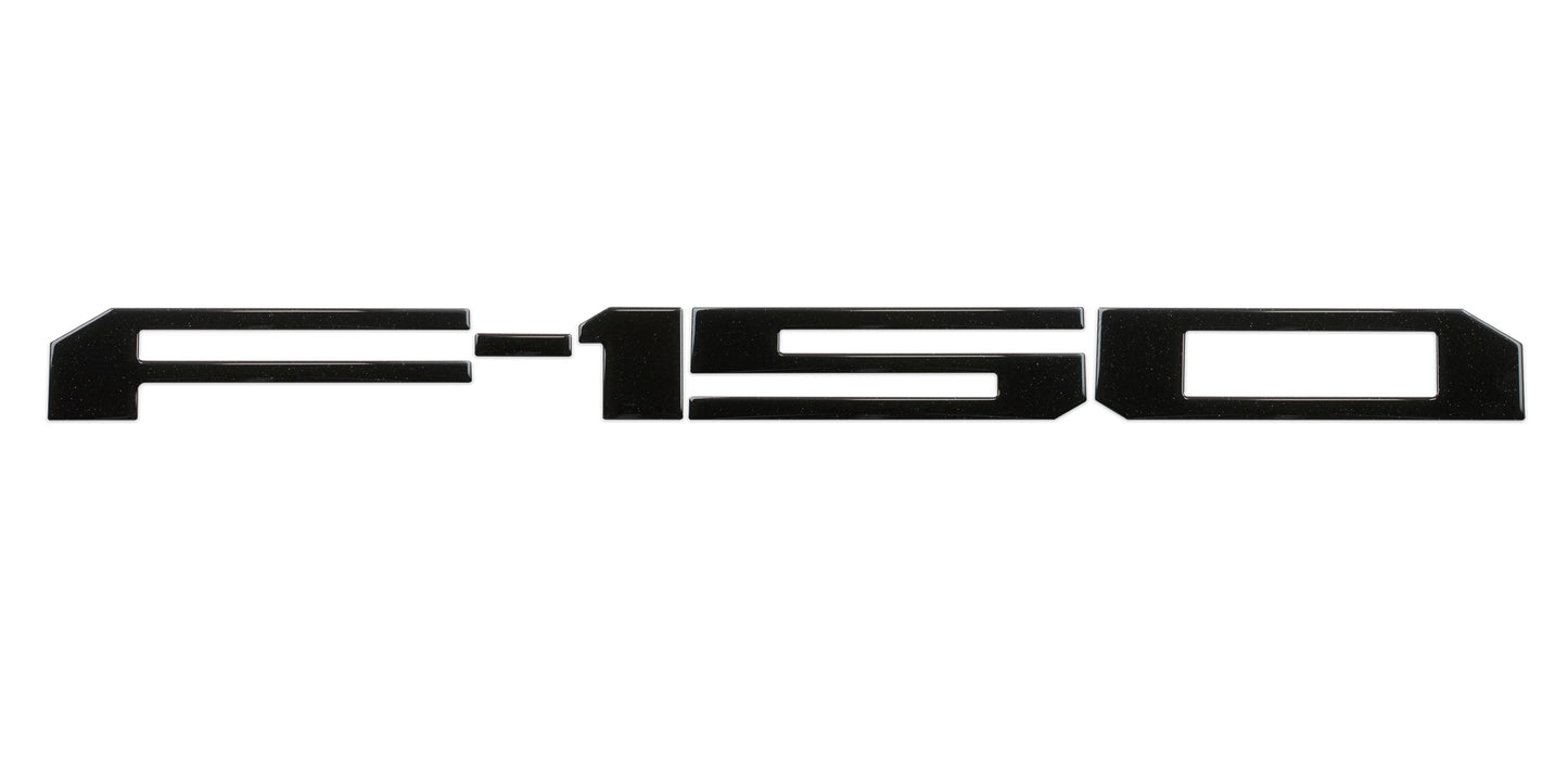 Rear Tailgate Letter Inserts Fits 2018-2020 Ford F-150 by Tufskinz.com