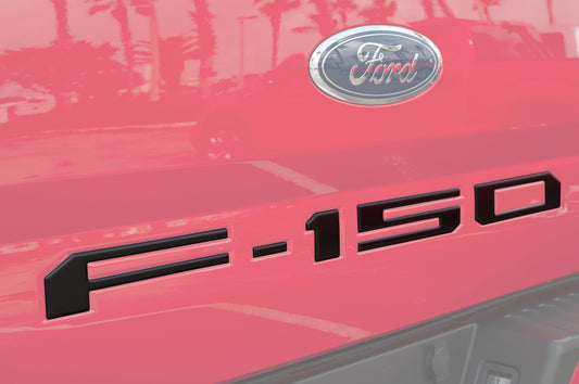 Rear Tailgate Letter Inserts Fits 2018-2020 Ford F-150 by Tufskinz.com