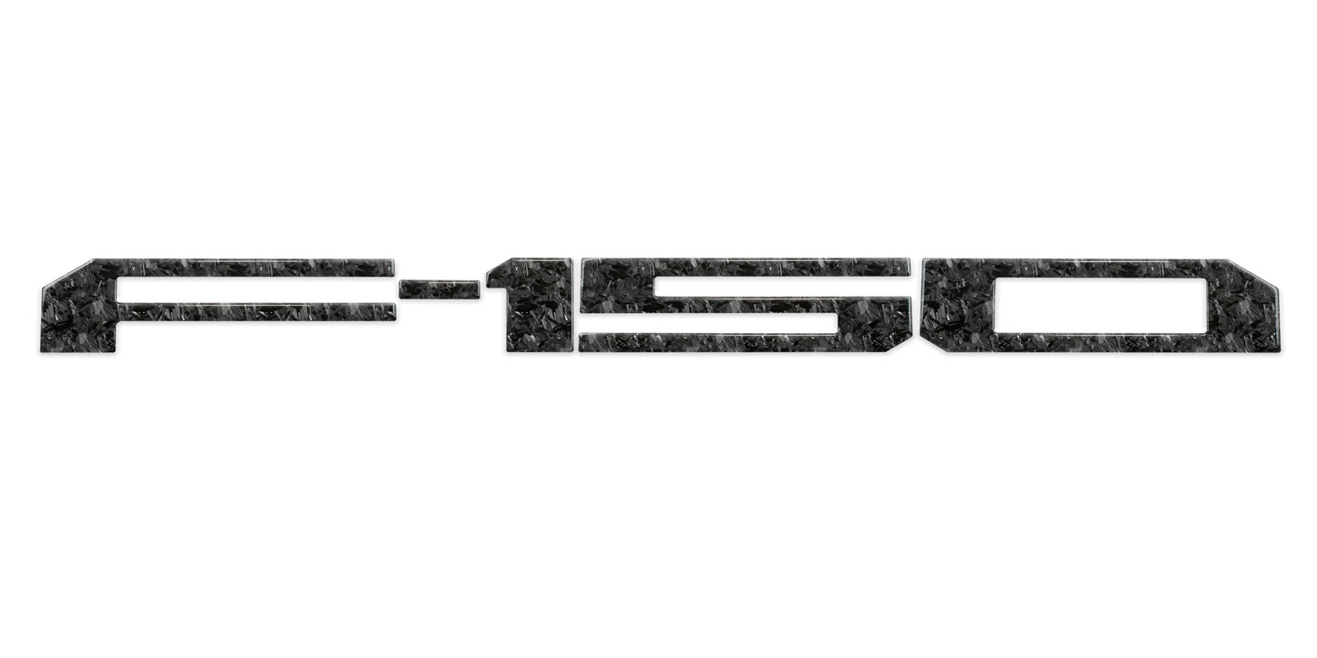 Rear Tailgate Letter Inserts Fits 2018-2020 Ford F-150 by Tufskinz.com