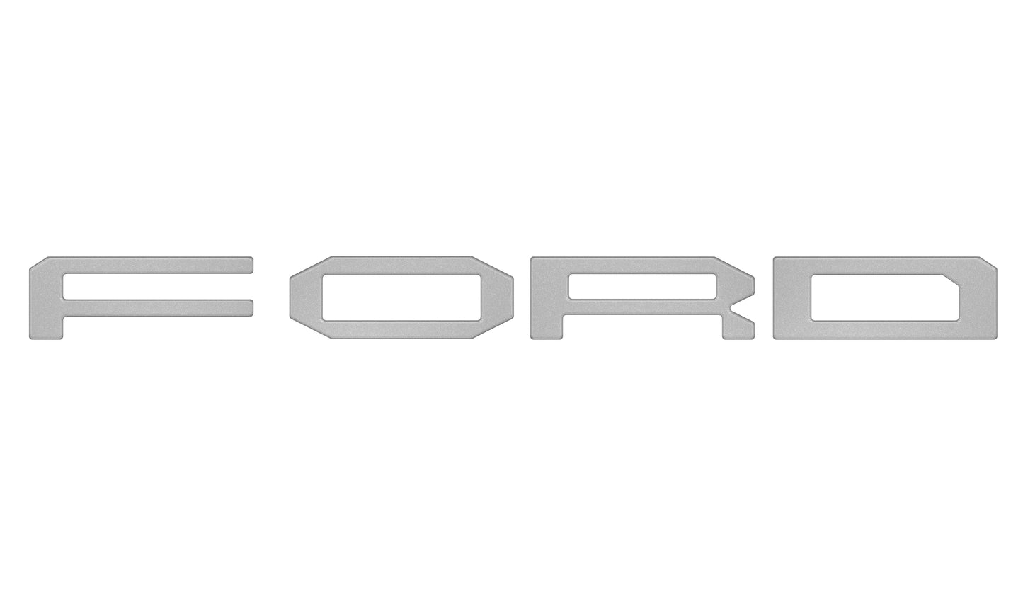 Grille Letter Overlays Fits 2015-2020 Ford F-150 Raptor by Tufskinz.com