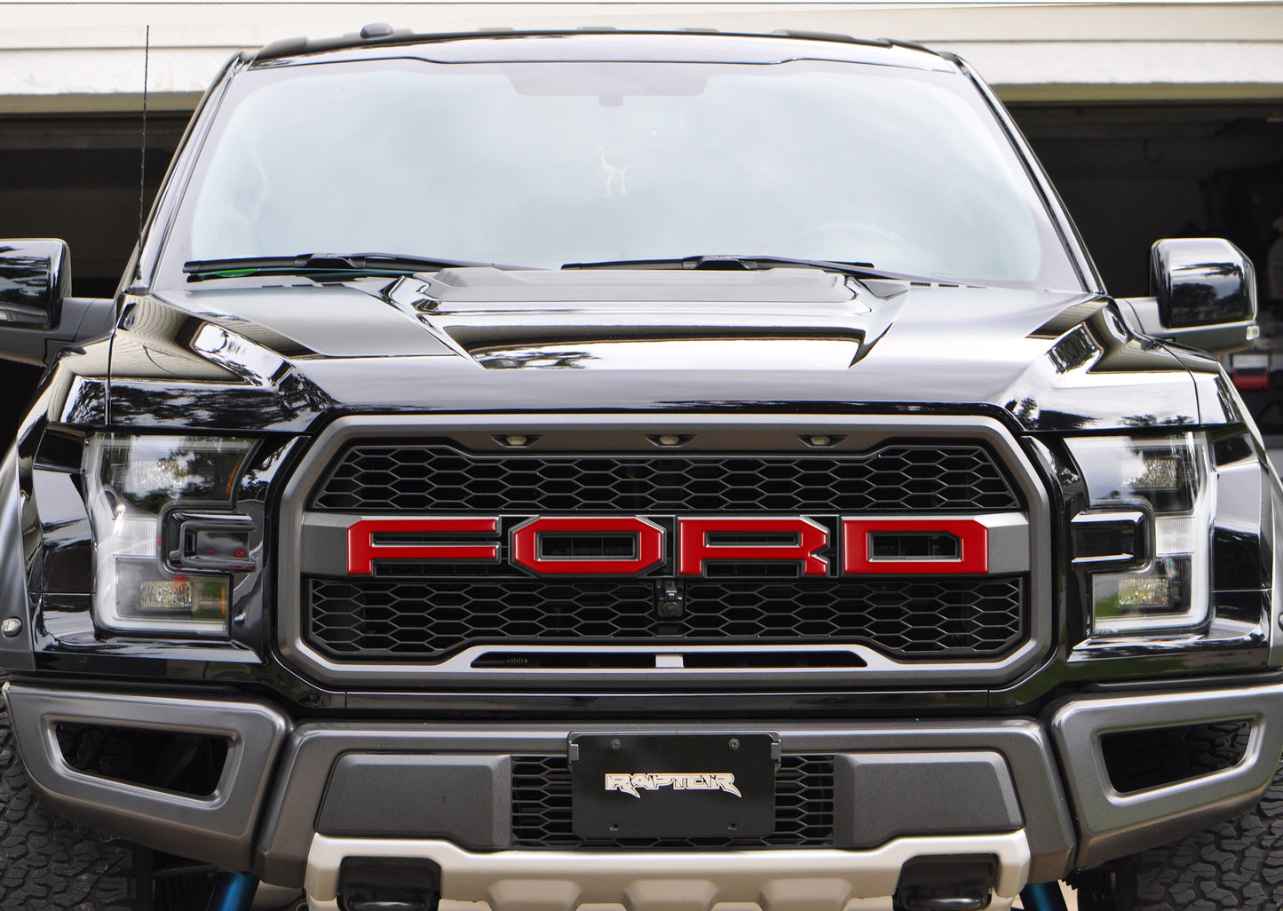 Grille Letter Overlays Fits 2015-2020 Ford F-150 Raptor by Tufskinz.com