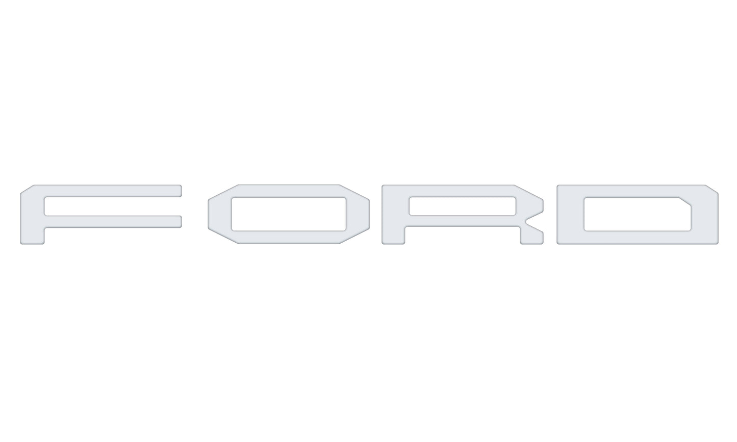 Grille Letter Overlays Fits 2015-2020 Ford F-150 Raptor by Tufskinz.com