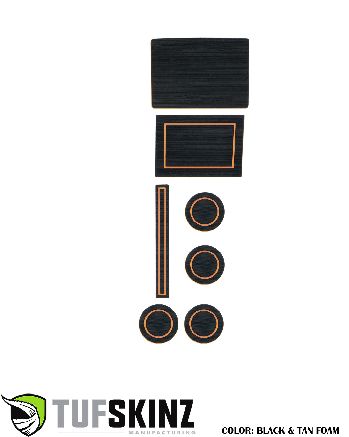 Cup Holder Inserts Fits 2017-2020 Ford F-150 by Tufskinz.com