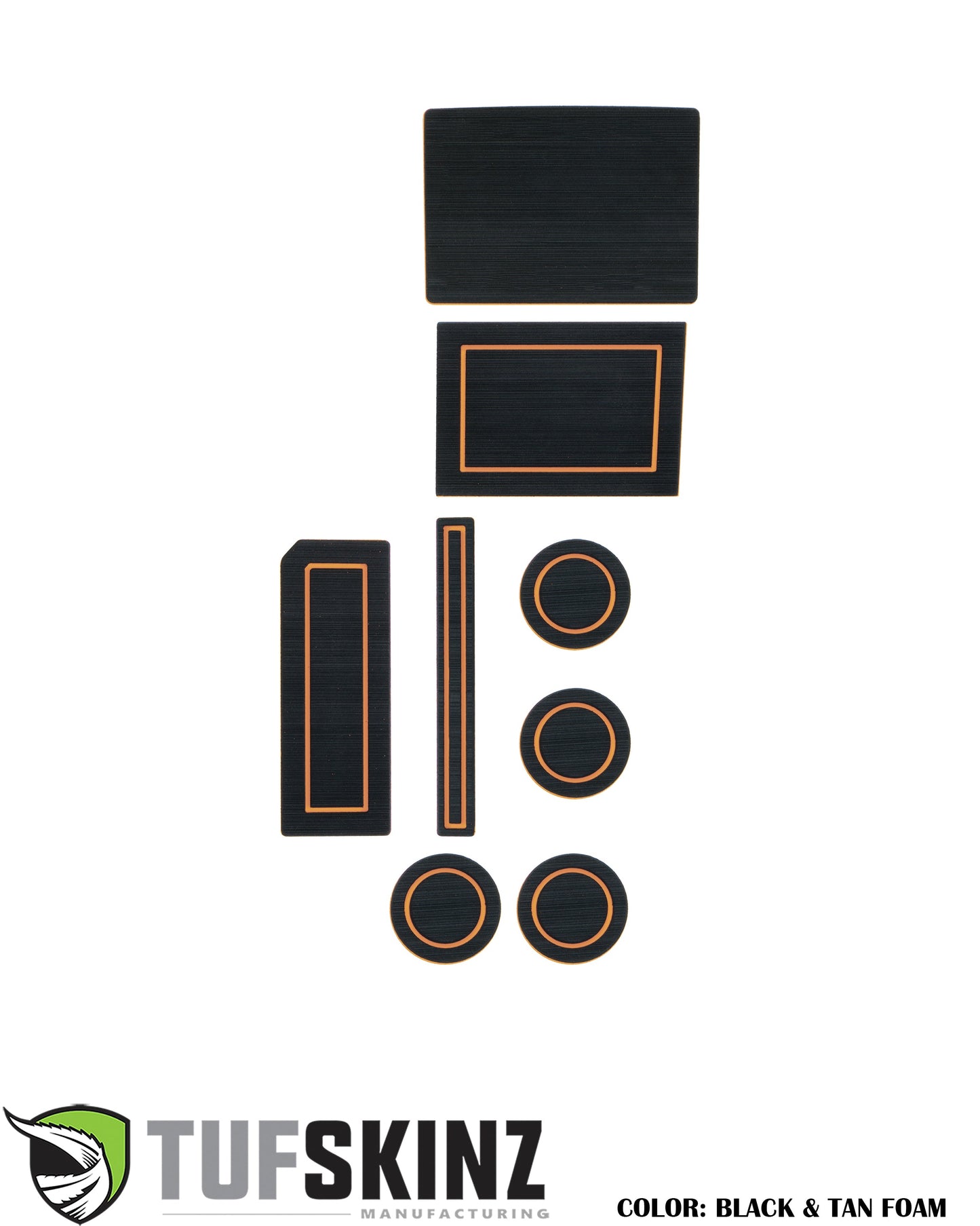Cup Holder Inserts Fits 2017-2020 Ford F-150 by Tufskinz.com