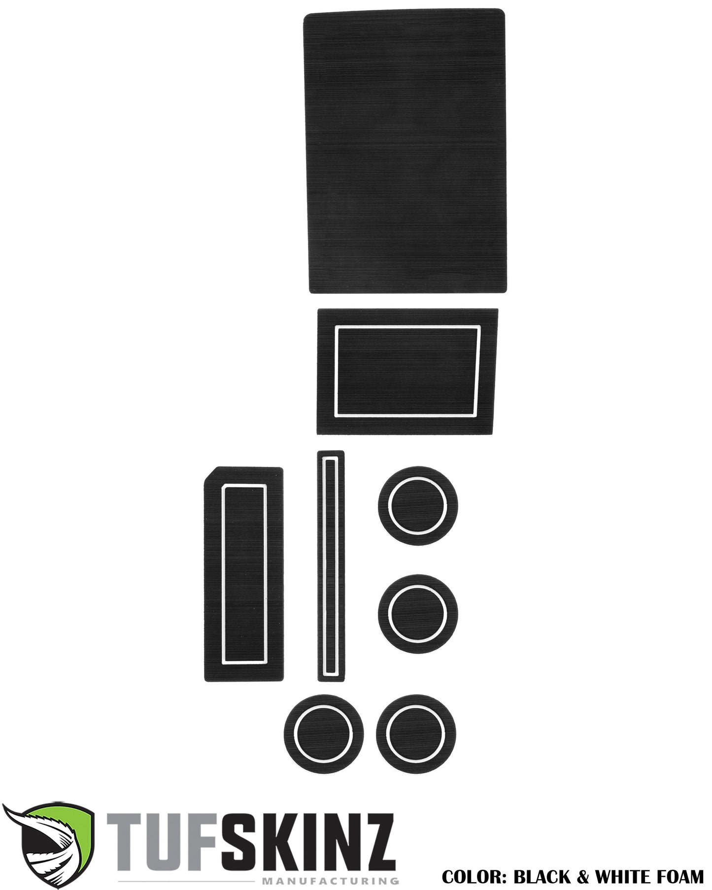 Cup Holder Inserts Fits 2017-2020 Ford F-150 by Tufskinz.com
