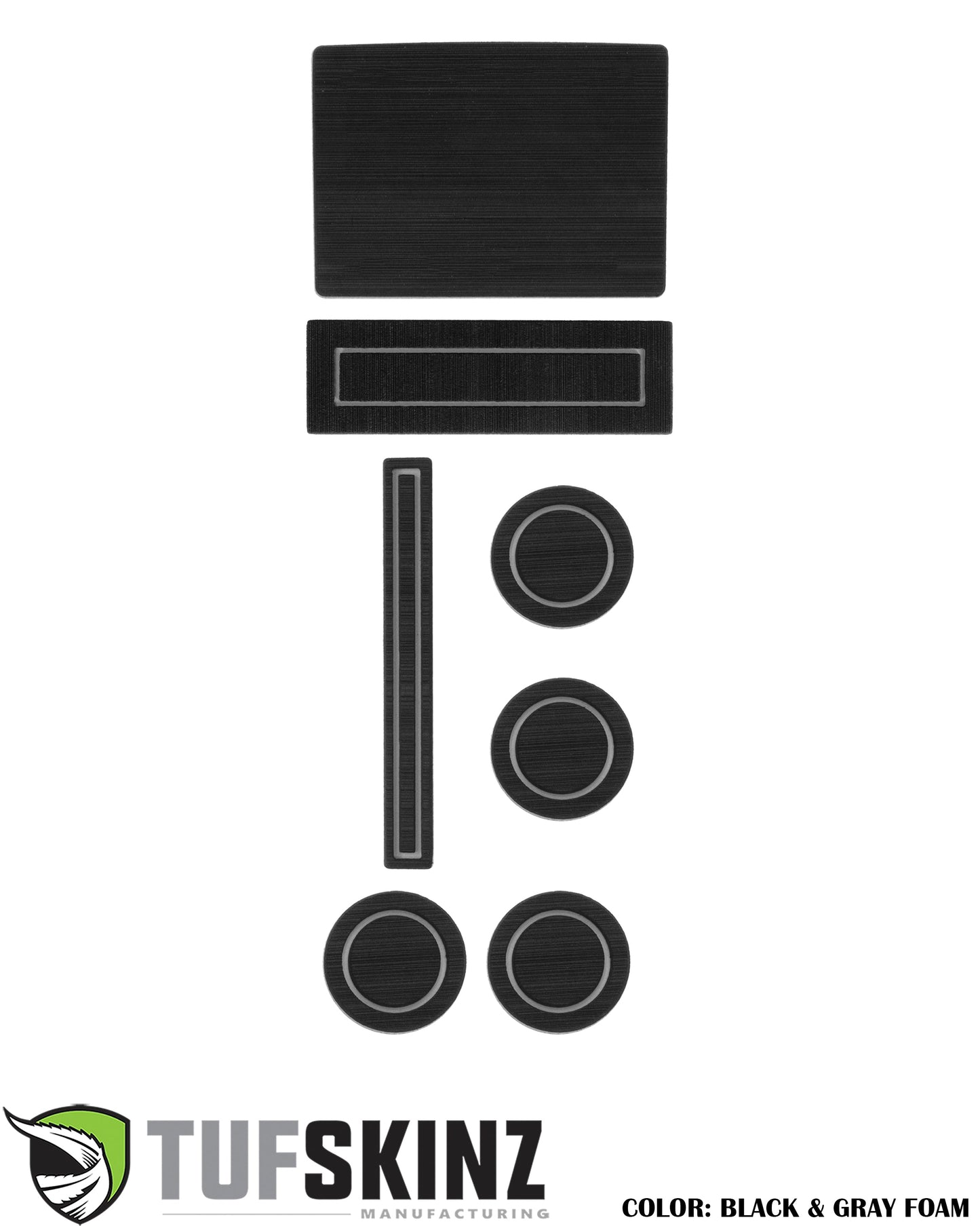 Cup Holder inserts Fits 2015-2016 Ford F-150 by Tufskinz.com