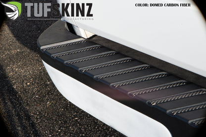 Rear Bumper Ridge Inserts Fits 2009-2014 Ford F-150 by Tufskinz.com