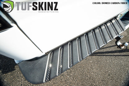 Rear Bumper Ridge Inserts Fits 2009-2014 Ford F-150 by Tufskinz.com