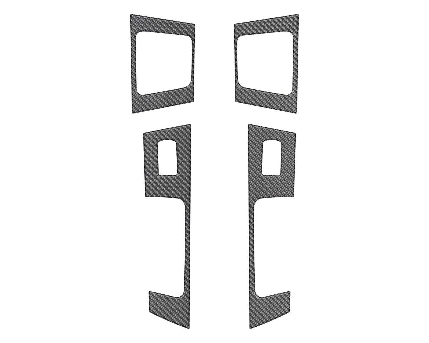 Door Switch Accent Overlays Fits 2021-2026 Ford F-150 & 2023-2026 Super Duty by Tufskinz.com