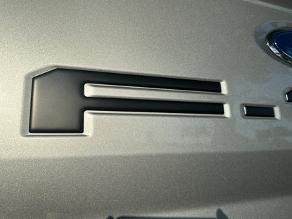 Tailgate Letter Inserts Fits 2021-2026 Ford F-150 by Tufskinz.com