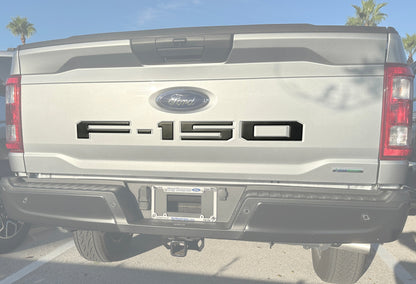 Tailgate Letter Inserts Fits 2021-2026 Ford F-150 by Tufskinz.com