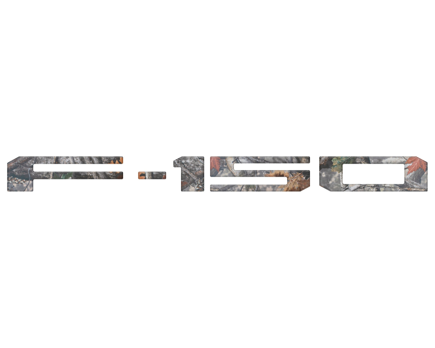 Tailgate Letter Inserts Fits 2021-2026 Ford F-150 by Tufskinz.com