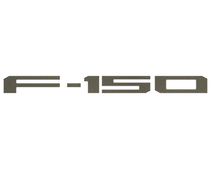 Tailgate Letter Inserts Fits 2021-2026 Ford F-150 by Tufskinz.com