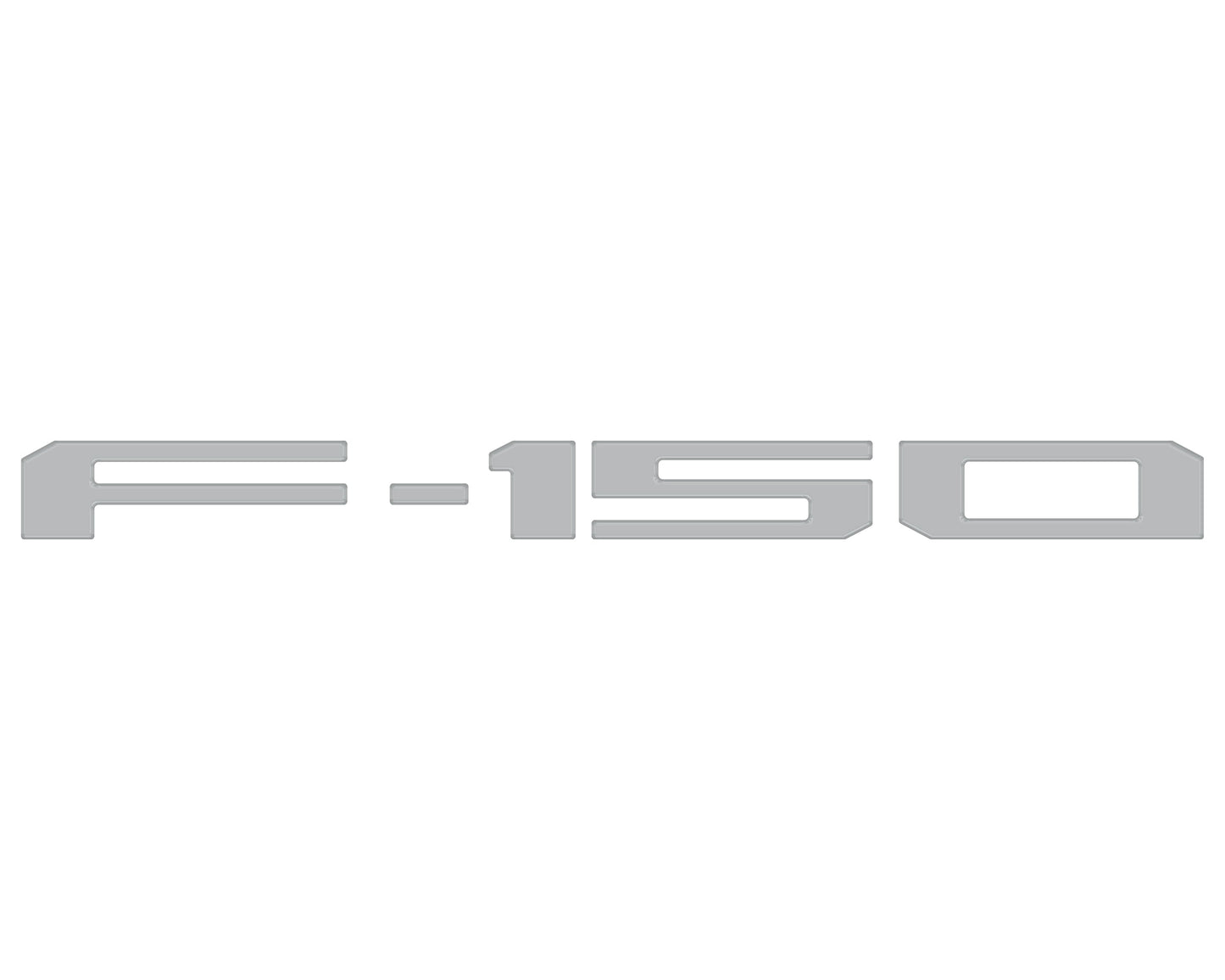 Tailgate Letter Inserts Fits 2021-2026 Ford F-150 by Tufskinz.com