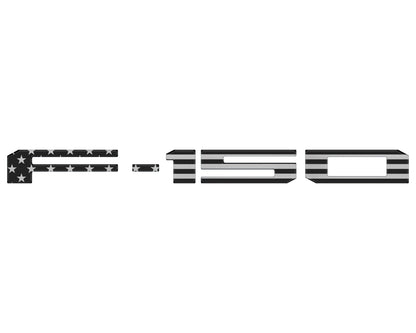 Tailgate Letter Inserts Fits 2021-2026 Ford F-150 by Tufskinz.com