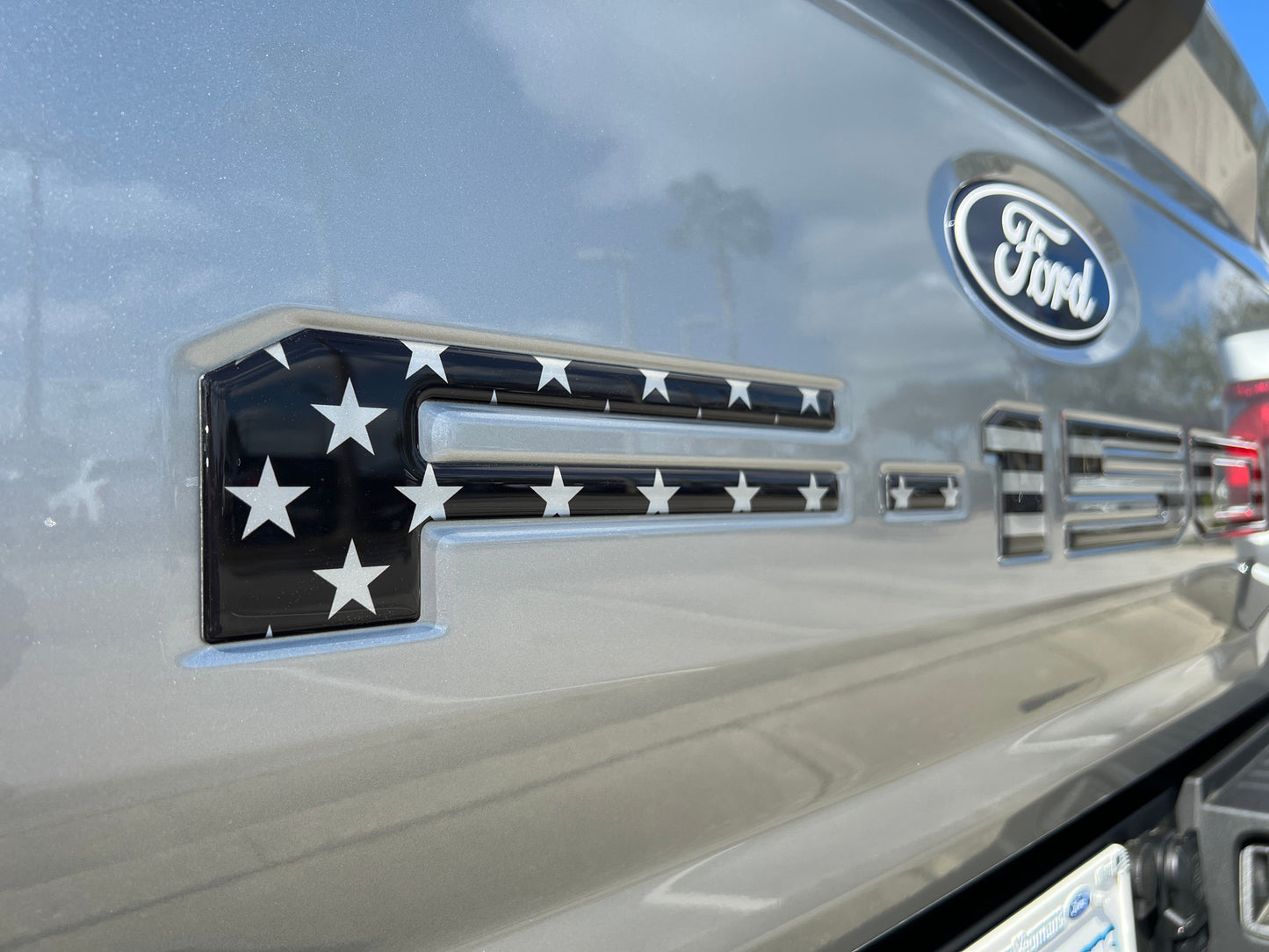 Tailgate Letter Inserts Fits 2021-2026 Ford F-150 by Tufskinz.com