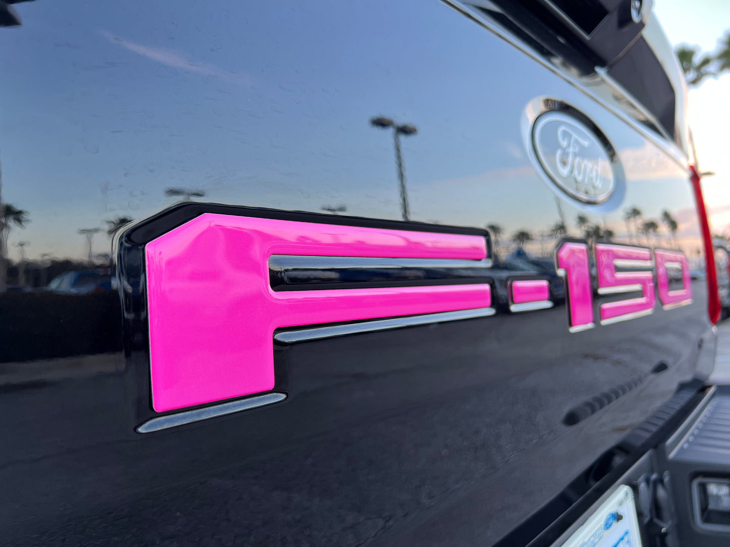 Tailgate Letter Inserts Fits 2021-2026 Ford F-150 by Tufskinz.com