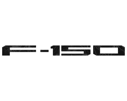 Tailgate Letter Inserts Fits 2021-2026 Ford F-150 by Tufskinz.com
