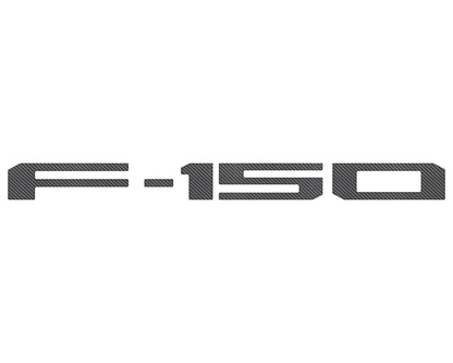 Tailgate Letter Inserts Fits 2021-2026 Ford F-150 by Tufskinz.com