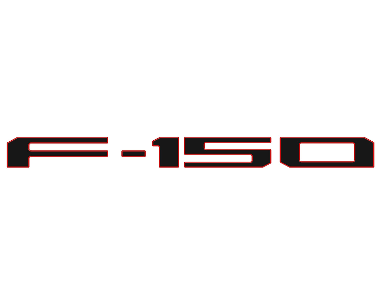 Tailgate Letter Inserts Fits 2021-2026 Ford F-150 by Tufskinz.com