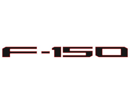 Tailgate Letter Inserts Fits 2021-2026 Ford F-150 by Tufskinz.com