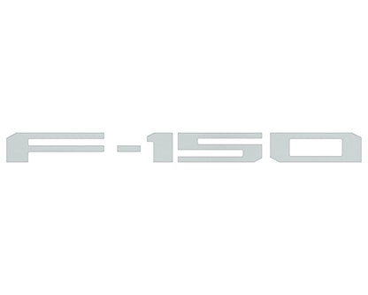 Tailgate Letter Inserts Fits 2021-2026 Ford F-150 by Tufskinz.com