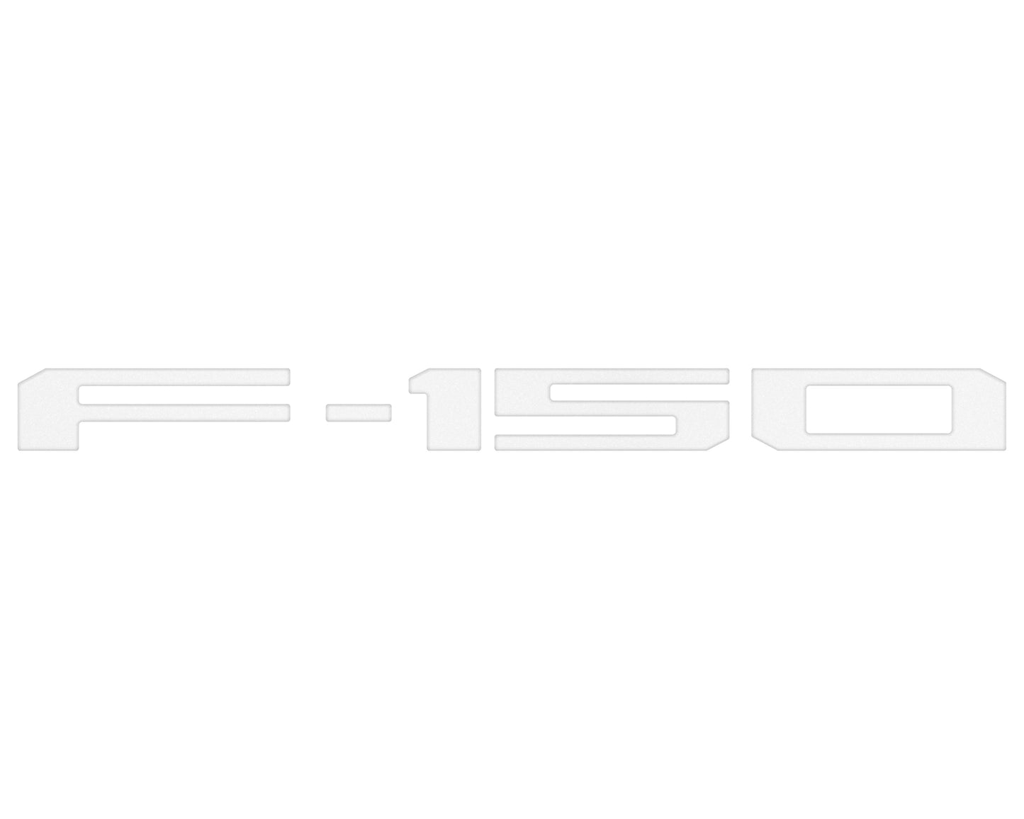 Tailgate Letter Inserts Fits 2021-2026 Ford F-150 by Tufskinz.com