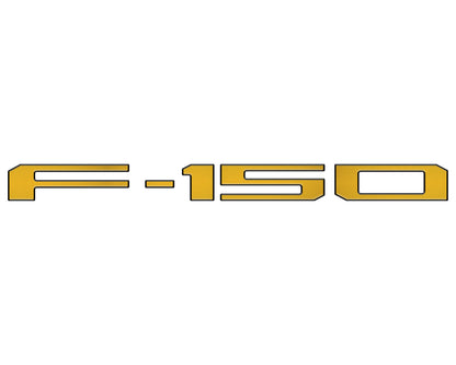 Tailgate Letter Inserts Fits 2021-2026 Ford F-150 by Tufskinz.com