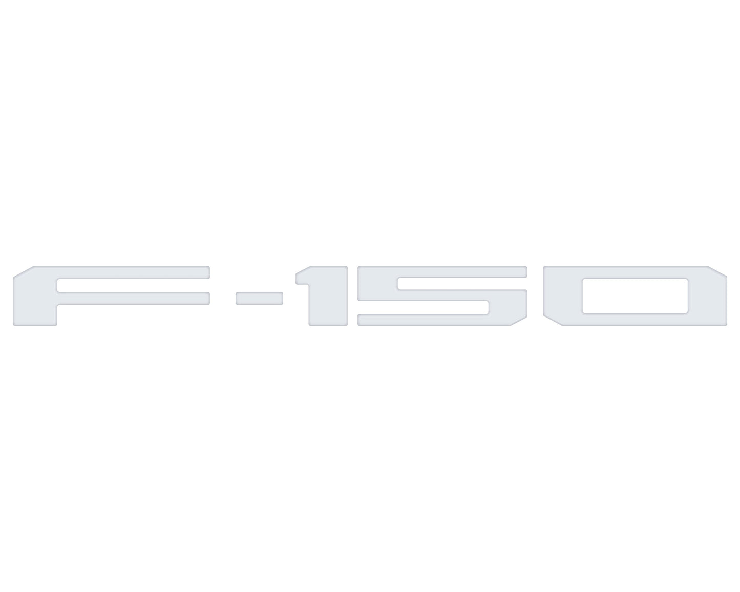 Tailgate Letter Inserts Fits 2021-2026 Ford F-150 by Tufskinz.com