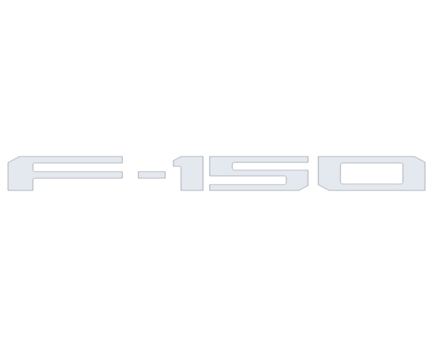 Tailgate Letter Inserts Fits 2021-2026 Ford F-150 by Tufskinz.com