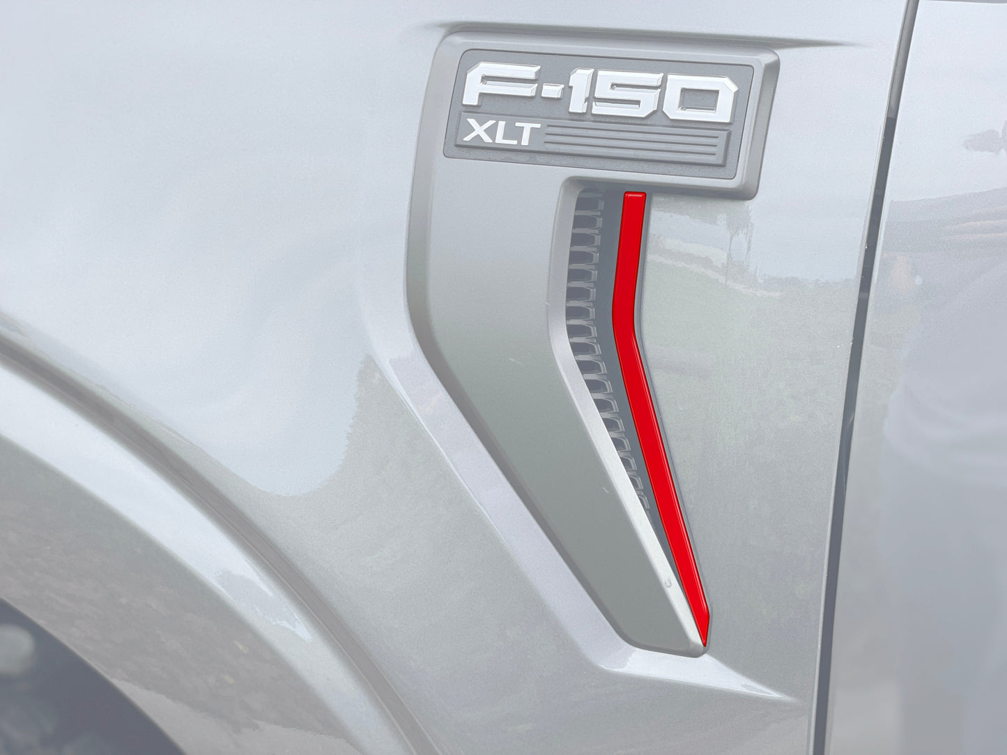 Fender Vent Strip Accent Trim Fits 2021-2026 Ford F-150 by Tufskinz.com